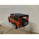 LAND ROVER 110 DEFENDER ORANGE/BLACK 1:32 BBURAGO NO BOX