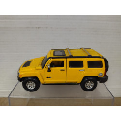 HUMMER H3 SUV YELLOW 1:35 BBURAGO NO BOX
