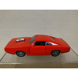 DODGE CHARGER R/T 1970 RED MUSCLE CAR 13cm Long NO BOX
