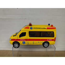 AMBULANCIA ESLOVAQUIA ZACHRANNA SLUZBA 15cm Long NO BOX