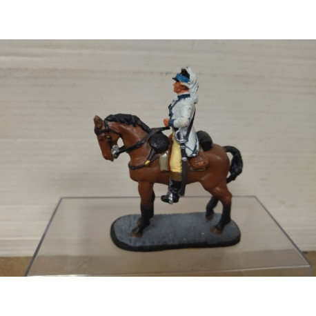CBH OFFICER CONTINENTAL LIGHT DRAGOONS 1781 (DEFECTUOSO) 1:32 DelPRADO NO BOX