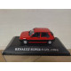 RENAULT 5 SUPER GTL 5P 1984 RED 1:43 IXO JM