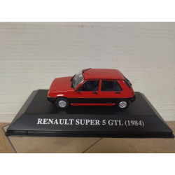 RENAULT 5 SUPER GTL 5P 1984 RED 1:43 IXO JM
