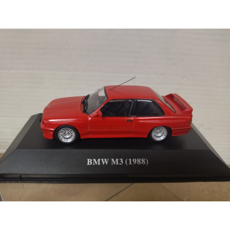 BMW E30 M3 1988 RED 1:43 IXO JM