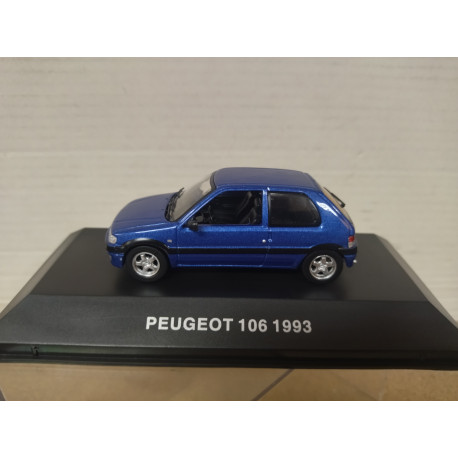 PEUGEOT 106 1993 BLUE 1:43 IXO JM