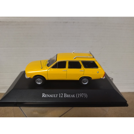 RENAULT 12 BREAK/FAMILIAR 1973 YELLOW 1:43 SALVAT IXO