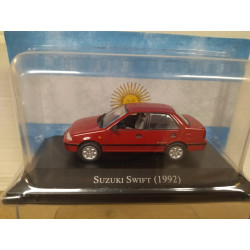 SUZUKI SWIFT 1992 RED ARGENTINA 1:43 SALVAT IXO