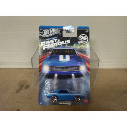 CHEVROLET CAMARO 1969 4/5 25Th ANNIV FAST & FURIOUS 1:64 HOT WHEELS