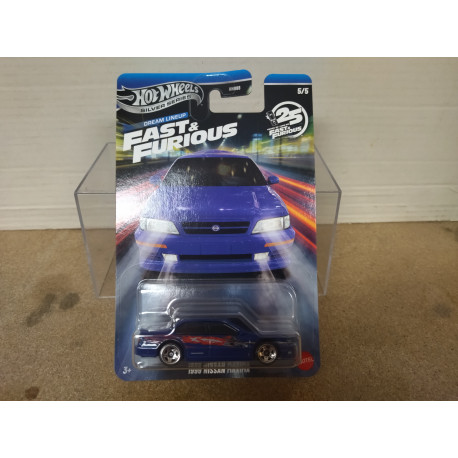 NISSAN MAXIMA 1999 5/5 25Th ANNIV FAST & FURIOUS 1:64 HOT WHEELS