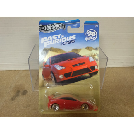 TOYOTA CELICA 1/5 25Th ANNIV FAST & FURIOUS 1:64 HOT WHEELS