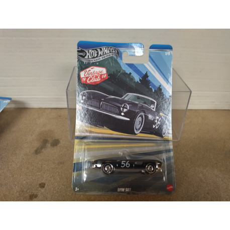 BMW 507 VINTAGE CLUB 1/5 1:64 HOT WHEELS SILVER SERIES