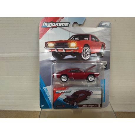 DODGE CHALLENGER R/T RED SHOWROOM DELUXE /apx 1:64 MAJORETTE