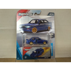 BMW E30 M3 BLUE SHOWROOM DELUXE /apx 1:64 MAJORETTE