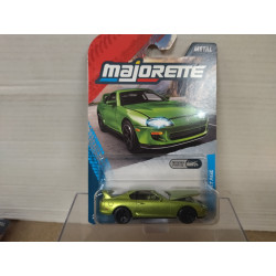 TOYOTA SUPRA JZA80 GREEN VINTAGE /apx 1:64 MAJORETTE