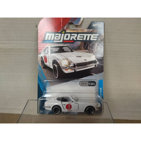 DATSUN 260Z WHITE VINTAGE /apx 1:64 MAJORETTE