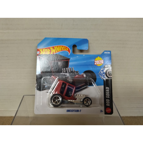 UNCERTAIN-T 10/10 ROD SQUAD 1:64 HOT WHEELS