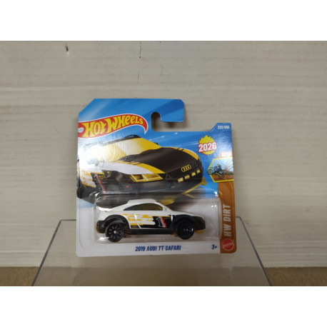 AUDI TT 2019 SAFARI 8/10 DIRT 1:64 HOT WHEELS
