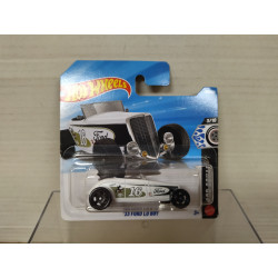 FORD 1933 LO BOY WHITE 3/10 ROD SQUAD 1:64 HOT WHEELS