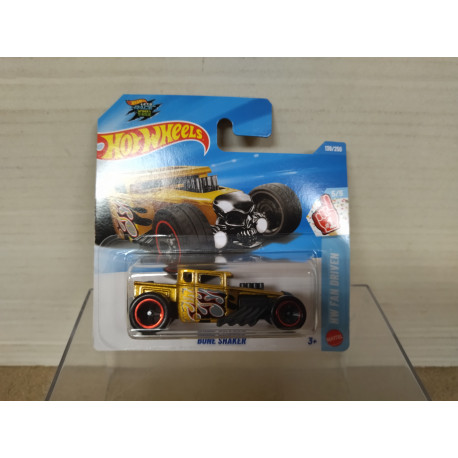 BONE SHAKER GOLD 5/5 FAN DRIVER 1:64 HOT WHEELS