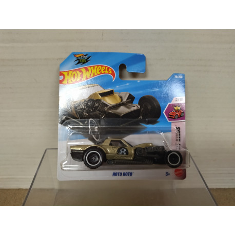 HOTO ROTO GOLD 2/10 COMPACT KINGS 1:64 HOT WHEELS