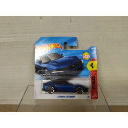 FERRARI 12 CILINDRI BLUE 4/5 FERRARI 1:64 HOT WHEELS