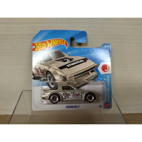 MAZDA RX-7 FC GOLD 2/10 J-IMPORTS 1:64 HOT WHEELS