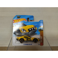 EL SEGUNDO RALLYE YELLOW 1/10 DIRT 1:64 HOT WHEELS NO BOX