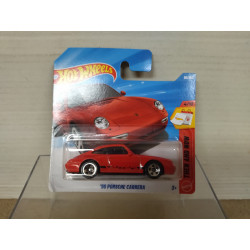 PORSCHE 911 CARRERA 1996 RED 4/10 THEN AND NOW 1:64 HOT WHEELS