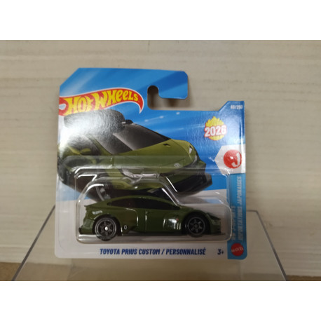 TOYOTA PRIUS CUSTOM GREEN 1/10 J-IMPORTS 1:64 HOT WHEELS