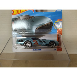 SLIDE-BURN BLUE 7/10 TORQUE 1:64 HOT WHEELS