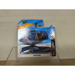 SCREAMLINER BLUE 5/10 ROD SQUAD 1:64 HOT WHEELS