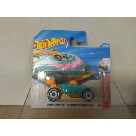DONUT DRIFTER BLUE/GREEN 1/5 SWEET RIDES 1:64 HOT WHEELS