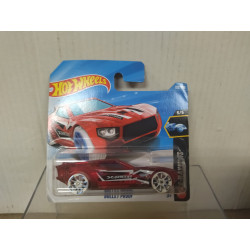 BULLET PROOF RED 5/5 X-RACERS 1:64 HOT WHEELS