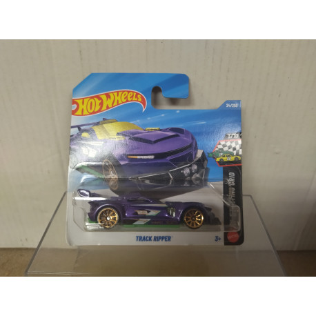 TRACK RIPPER PURPLE 3/10 STARTING GRID 1:64 HOT WHEELS