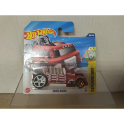 CRATE RACER RED 5/10 EXPERIMOTORS 1:64 HOT WHEELS