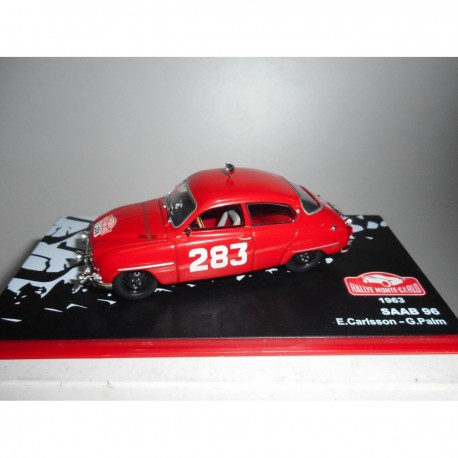 SAAB 96 RALLY MONTE CARLO 1963 CARLSSON ALTAYA IXO 1:43