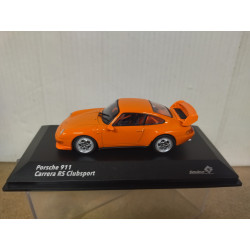 PORSCHE 911 (993) CARRERA RS CLUBSPORT ORANGE 1:43 SOLIDO S4313806 SD