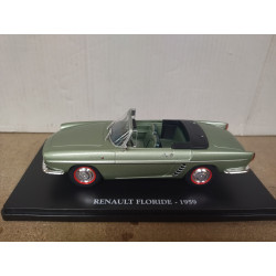 RENAULT FLORIDE 1959 GREEN 1:24 SALVAT IXO HARD BOX