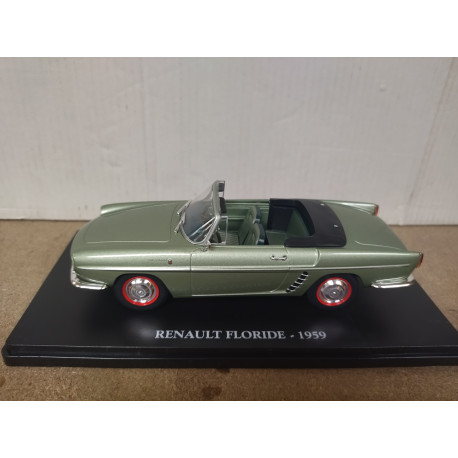 RENAULT FLORIDE 1959 GREEN 1:24 SALVAT IXO HARD BOX