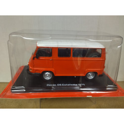 DACIA D6 ESTAFETTE 1975 RED/WHITE RUMANIA 1:24 HACHETTE IXO