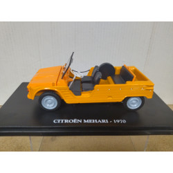 CITROEN MEHARI 1970 ORANGE 1:24 HACHETTE IXO HARD BOX