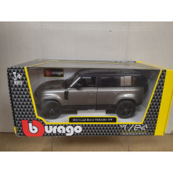 LAND ROVER DEFENDER 110 2022 BLACK/GREY 1:25 BBURAGO