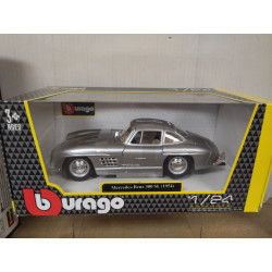 MERCEDES-BENZ W198 300 SL 1954 SILVER 1:24 BBURAGO