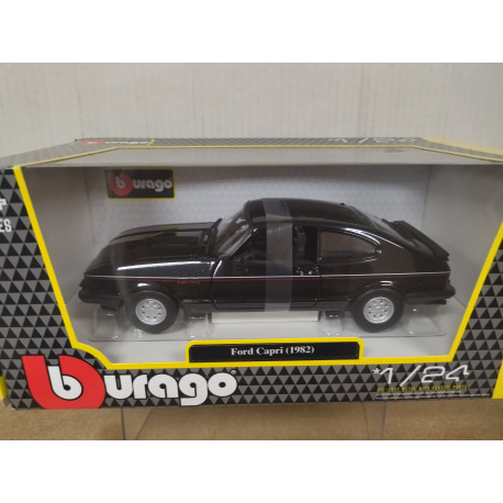FORD CAPRI 1982 BLACK 1:24 BBURAGO