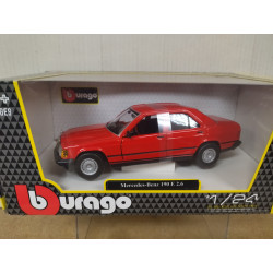 MERCEDES-BENZ W201 190 E 2.6 RED 1:24 BBURAGO