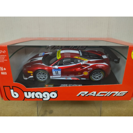 FERRARI 488 CHALLENGE 2017 FORMULA RACING 1:24 BBURAGO