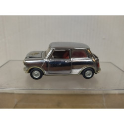 MINI COOPER CROMADO 1:43 AUTO PILEN 319 NO BOX