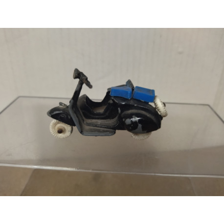 VESPA + SIDECAR BLACK/BLUE MOTO/BIKE DALIA NO BOX
