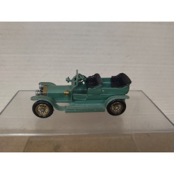 ROLLS ROYCE 1907 SILVER GHOST GREEN 1:55 MATCHBOX YESTERYEAR Y-15 NO BOX