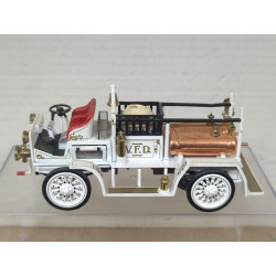 SEAGRAVE AC53 1907 WHITE FIRE VFD 1:43 MATCHBOX YESTERYEAR YFE-21 NO BOX